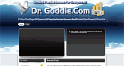 Desktop Screenshot of drgoddie.com